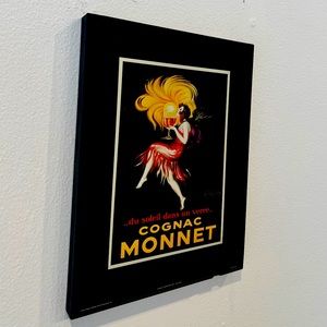 Cognac Monnet framed print 8” x 10”